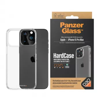 PanzerGlass ® HardCase Transparentne D3O®-ga iPhone 15 Pro Max