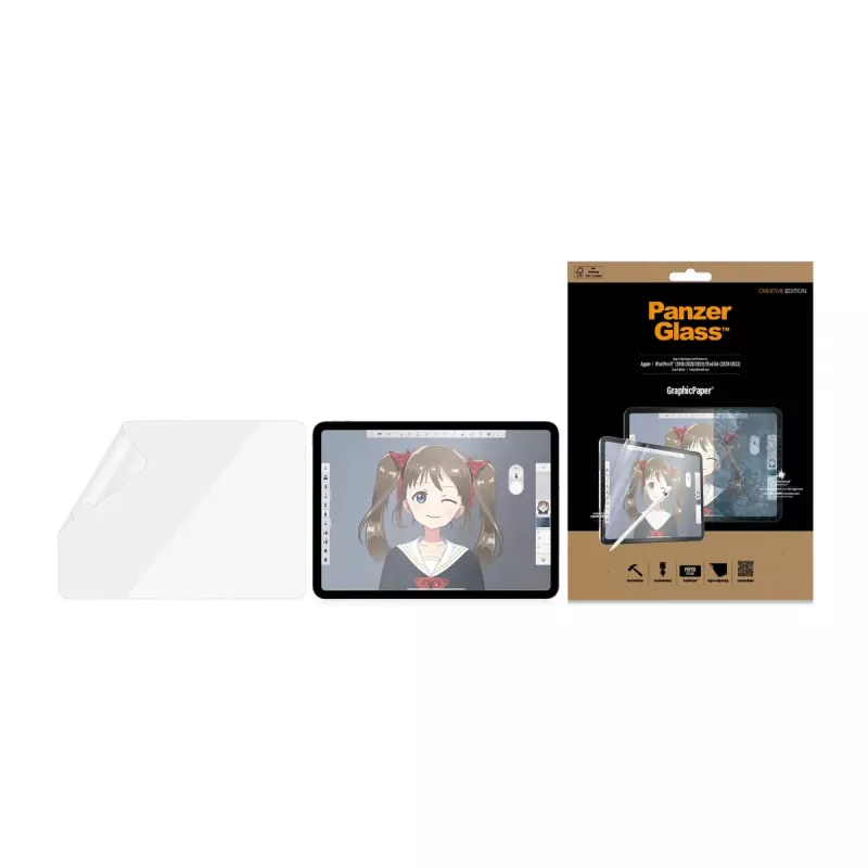 PanzerGlass ® GraphicPaper® ekraanikaitse iPad Pro 11″ (2018, 2020-2022, 2024) | iPad Air 10,9'' (2020, 2022)
