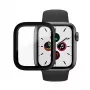 Ekraanikaitse PanzerGlass Full Body Apple Watch Series 4/5/6/SE 40mm — must, 29,8×35,1×0,43 mm