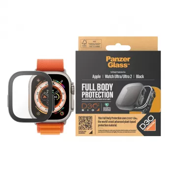 PanzerGlass ® ekraanikaitse Full Body koos D3O® Apple Watch Ultra | 49mm | Must