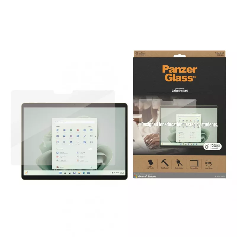 PanzerGlass 6262 tahvelarvuti ekraanikaitse Läbipaistev ekraanikaitse Microsoft 1 tk