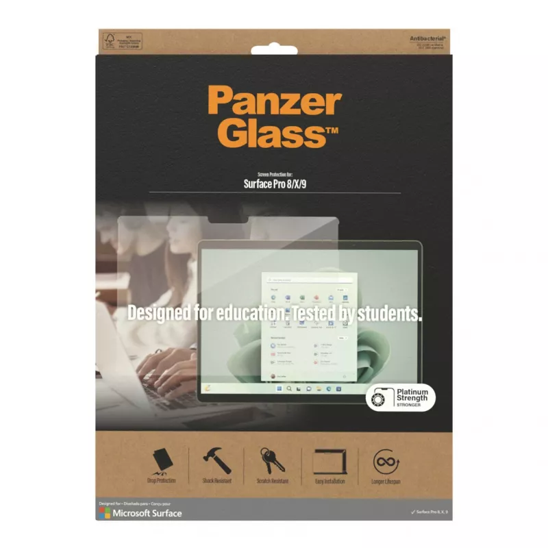 PanzerGlass 6262 tahvelarvuti ekraanikaitse Läbipaistev ekraanikaitse Microsoft 1 tk