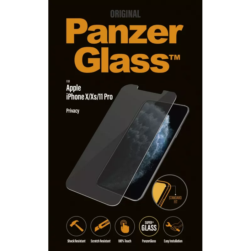 PanzerGlass ® privaatsusekraanikaitse iPhone 11 Pro | Xs | X | Standard Fit