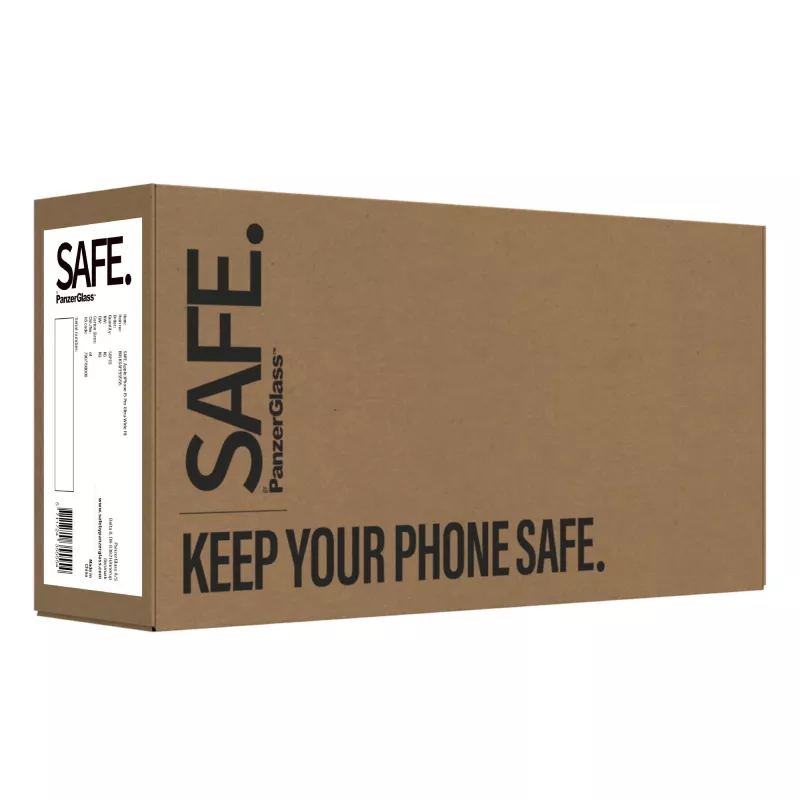 PanzerGlass SAFE. by ® Ekraanikaitse iPhone 15 Pro | Ülilaila sobivusega | HULGI