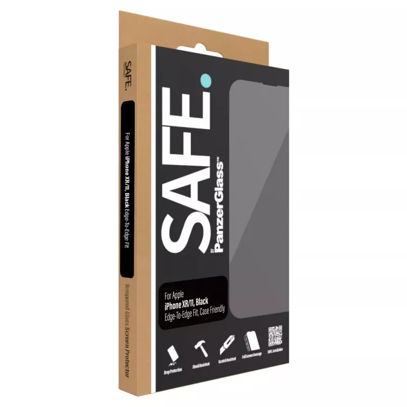 Ekraanikaitse PanzerGlass SAFE. by ® Apple iPhone 11 XR servast-servani kriimustus- ja löögikindel