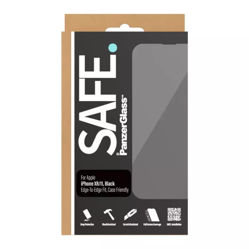 Ekraanikaitse PanzerGlass SAFE. by ® Apple iPhone 11 XR servast-servani kriimustus- ja löögikindel