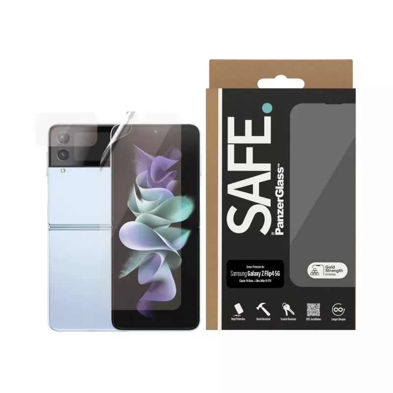 PanzerGlass SAFE. by ® ekraanikaitse Samsung Galaxy Z Flip4 5G