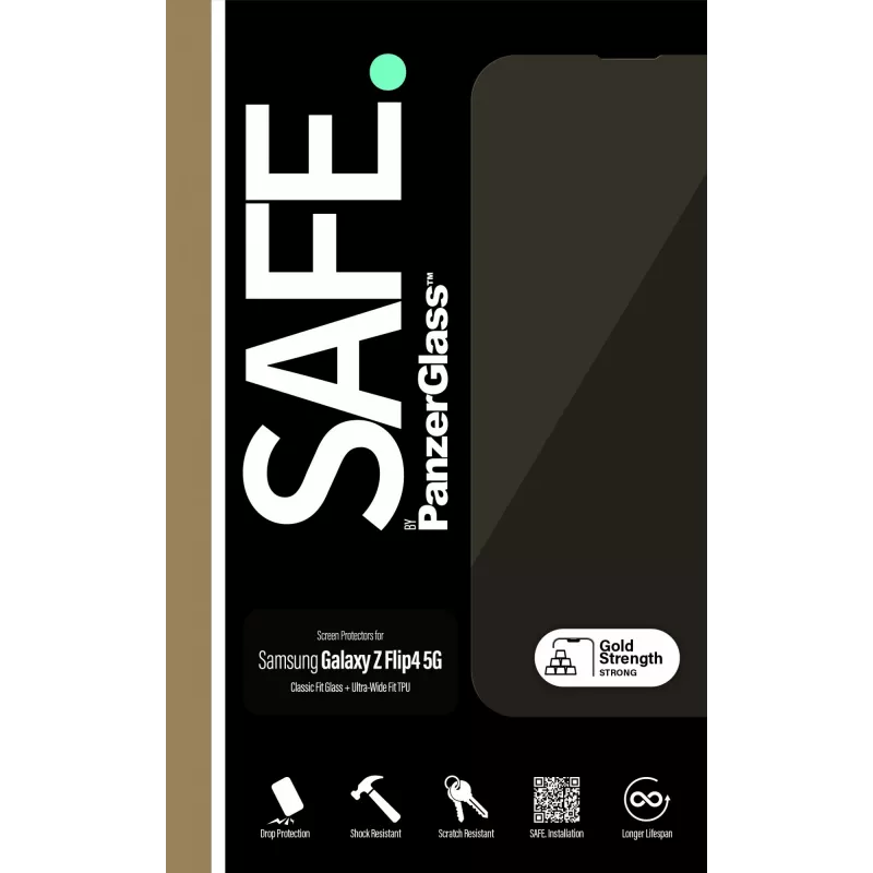 PanzerGlass SAFE. by ® ekraanikaitse Samsung Galaxy Z Flip4 5G