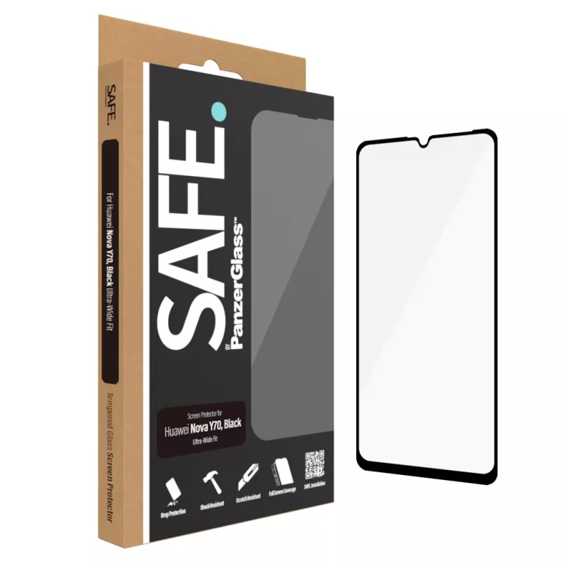 PanzerGlass SAFE. by® ekraanikaitse Huawei Nova Y70 | Y70 Plus | Y71