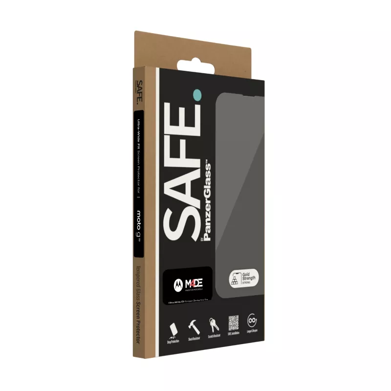PanzerGlass SAFE. by® ekraanikaitse Motorola moto g32 | Ultra-Wide Fit