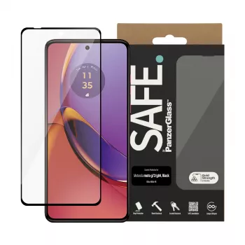 PanzerGlass SAFE. by ® ekraanikaitse Motorola MOTO G84 5G | G72 | Ultra-Wide Fit