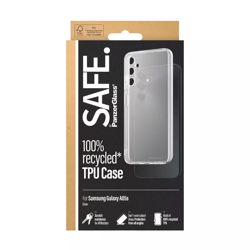 PanzerGlass SAFE. by ® TPU ümbris läbipaistev Samsung Galaxy A05s