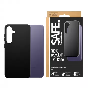 PanzerGlass SAFE. by ® TPU ümbris Samsung Galaxy S24+ | Must, kate, Samsung, Samsung - Galaxy S24 Plus, must