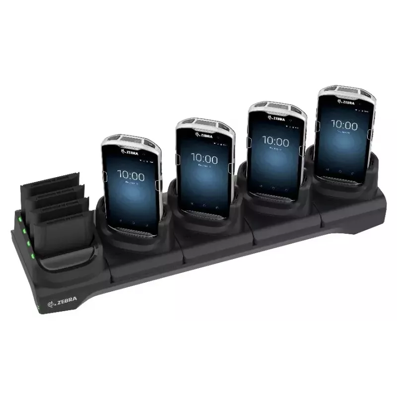 Zebra CRD-TC51-5SETH-01 mobiilseadme laadija PDA Must DC Siseruumides