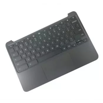 Sülearvuti korpuse põhi Nordilise klaviatuuriga HP 917442-DH1 HP Chromebook 11 G5 jaoks, must