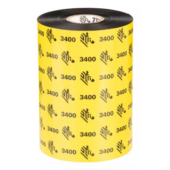 Zebra 3400 vaha-vaigu termosiirdelint 450 m Must