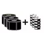 Zebra Z-Select 2000T valge isekleepuv printerisilt