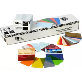 PVC-kaart Zebra Premier 15 mil 104523-215