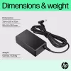 HP 65W nutikas vahelduvvooluadapter, sülearvuti, sisetingimustes, 65 W, ühildub HP ProBook 440 G6 sülearvutiga; HP ProBook 450 G6 sülearvutiga; HP ProBook x360 11..., äriklass, must