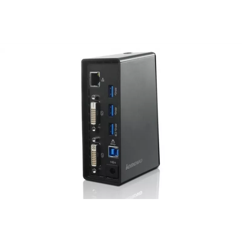 Lenovo ThinkPad USB 3.0 dokk, juhtmega, USB 3.2 Gen 1 (3.1 Gen 1) tüüp-A, must