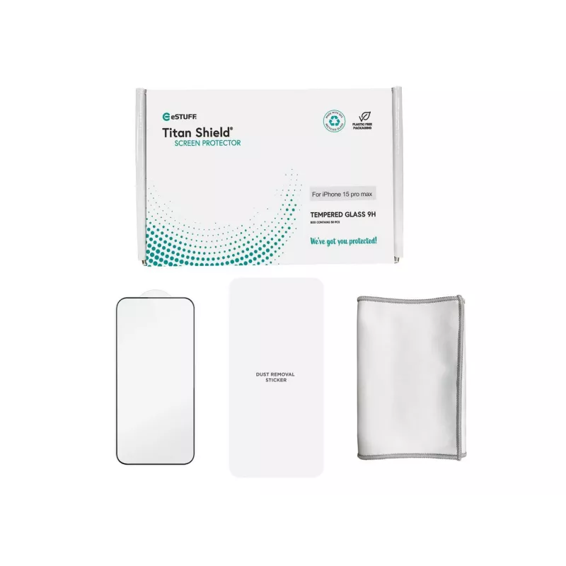 eSTUFF ES501416-50BULK mobiiltelefoni ekraani/tagakaitse Läbipaistev ekraanikaitse Apple 1 tk