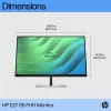 Monitor HP E27 G5 27-tolline Full HD LCD 1920 x 1080