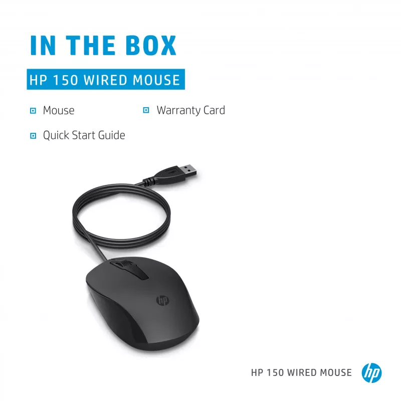 Hiir HP 150 juhtmega USB Type-A