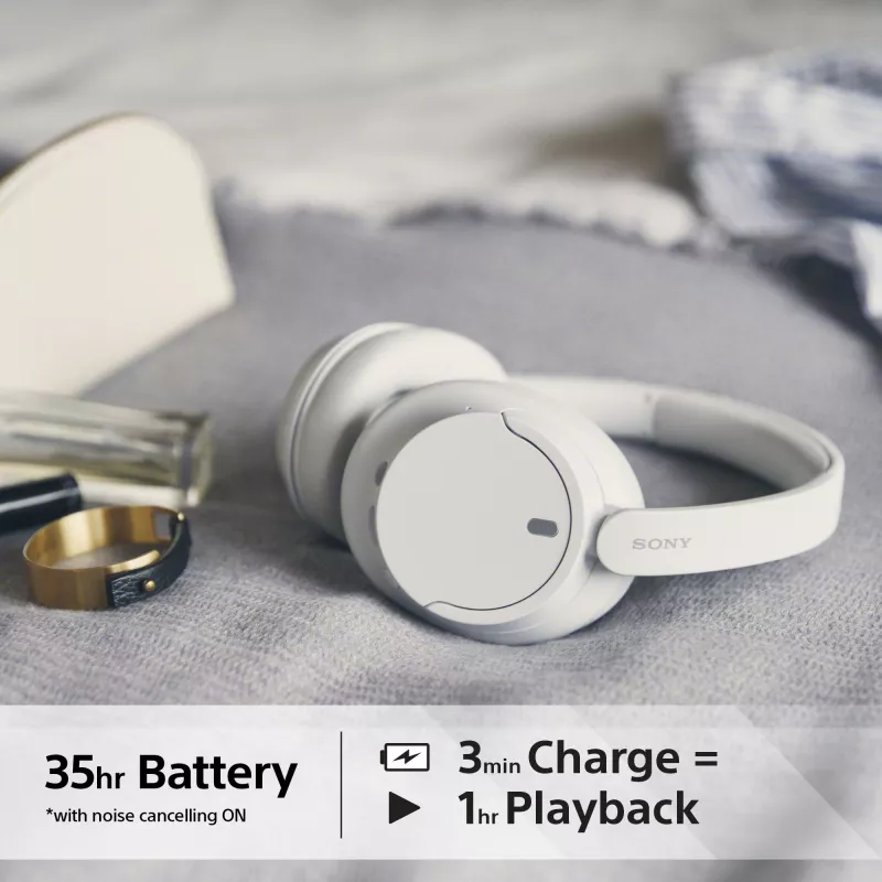 Sony WH-CH720 Peakomplekt Juhtmega ja Juhtmeta Peavõru Kõned/Muusika USB USB-C Bluetooth Valge