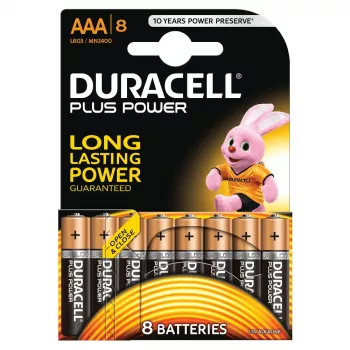 Duracell MN2400B8 majapidamispatarei Ühekordne patarei AAA Leelispatarei
