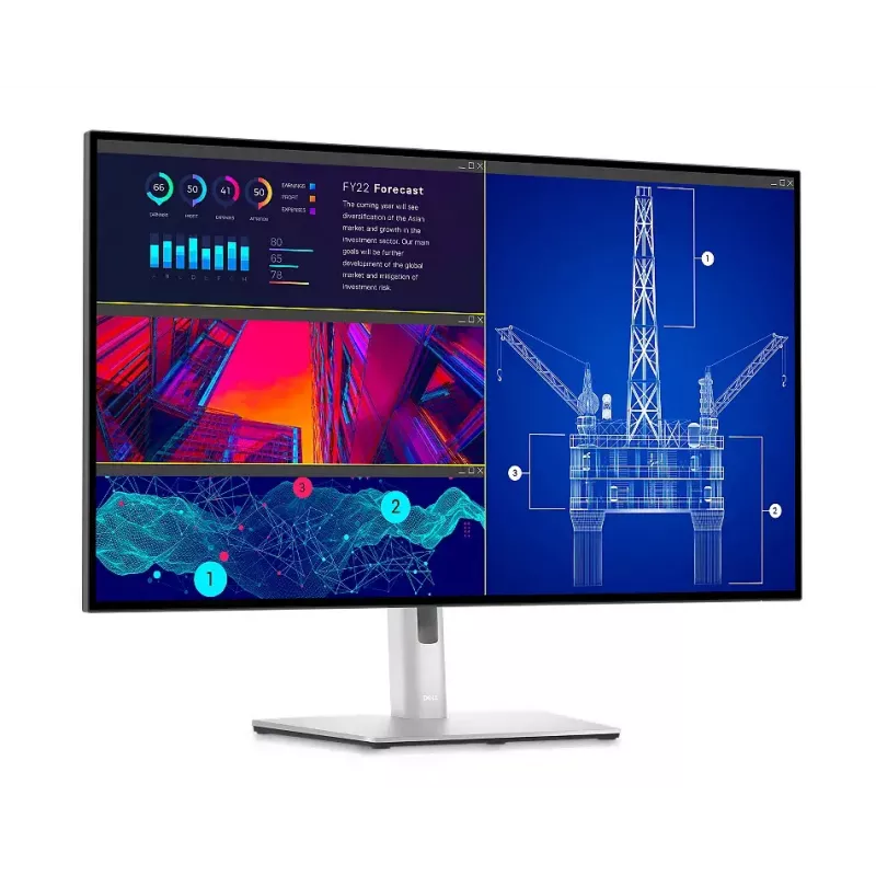 Monitor DELL UltraSharp 32 4K USB-C Hub Monitor 31,5-tolline LCD 3840 x 2160