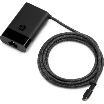 HP USB-C 65W sülearvuti laadija toiteplokk 5-20V must