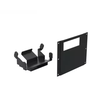 Ergonomic Solutions SpacePole Kiosk SPK612-02 POS-süsteemi tarvik POS-printeri kate Must metall