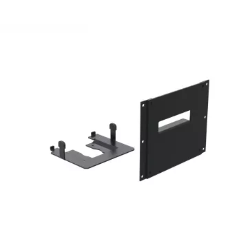 Ergonomic Solutions SpacePole Kiosk SPK610-02 POS-süsteemi lisaseade POS-printeri kate Must Metall