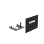 Ergonomic Solutions SpacePole Kiosk SPK610-02 POS-süsteemi lisaseade POS-printeri kate Must Metall
