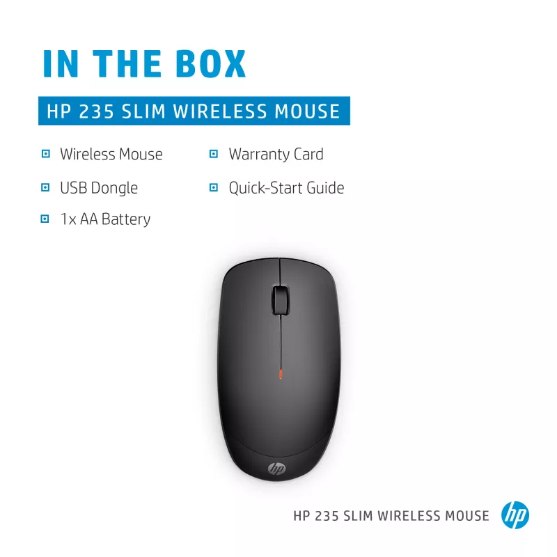 Hiir HP 235 õhuke Wireless RF Wireless