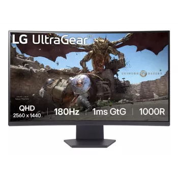 LG 32GS60QC-B arvutimonitor 80 cm (31.5 tolli) 2560 x 1440 pikslit Quad HD Must