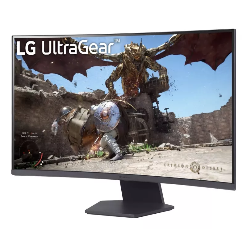 LG 32GS60QC-B arvutimonitor 80 cm (31.5 tolli) 2560 x 1440 pikslit Quad HD Must