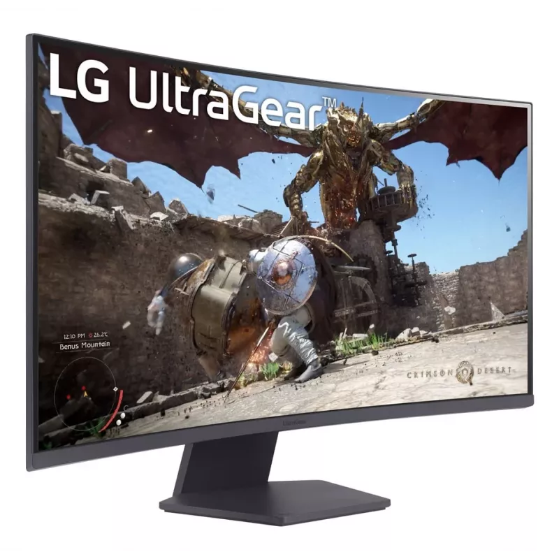 LG 32GS60QC-B arvutimonitor 80 cm (31.5 tolli) 2560 x 1440 pikslit Quad HD Must