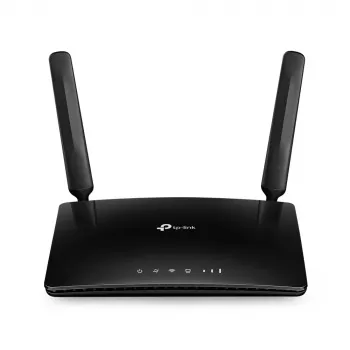 TP-Link Archer AC1200 traadita kaheribaline 4G LTE ruuter, Wi-Fi 5 (802.11ac), kaheribaline (2,4 GHz / 5 GHz), Ethernet LAN, 3G, must, lauaruuter