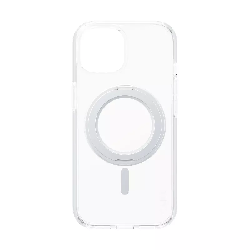 PanzerGlass CARE™ by ® ümbris Transparent w. Silver Kickstand & MagSafe iPhone 15