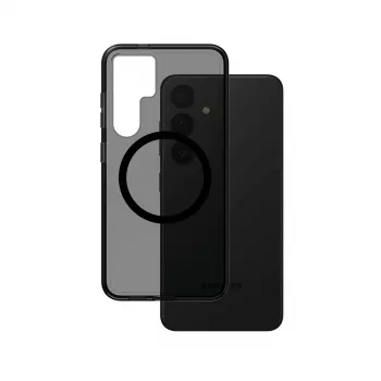 PanzerGlass CARE™ by ® Urban Combat Case Smokey musta Qi-ühilduva Samsung Galaxy S24 jaoks