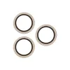 PanzerGlass ® Hoops® Kaamera objektiivi kaitseklaas Glitter Gold iPhone 17 Pro | iPhone 17 Pro Max | iPhone 16 Pro | 16 Pro Max