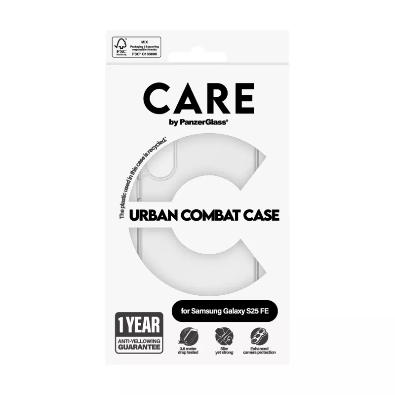 PanzerGlass CARE™ by ® Urban Combat ümbris Samsung Galaxy S25 FE 5G