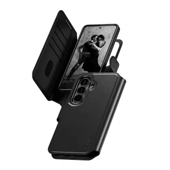 PanzerGlass CARE 2-in-1 rahakotist ümbris Qi-ga Samsung Galaxy S26 jaoks, läbipaistev kate