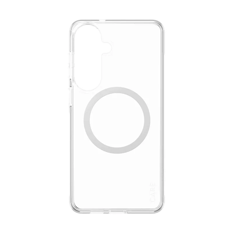 Kaitseümbris PanzerGlass CARE Urban Explorer ümbris Samsung Galaxy S26+ jaoks — läbipaistev, valge Qi-ühilduv