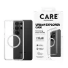 Telefonikohver PanzerGlass CARE™ by Urban Explorer — Läbipaistev kate Valge Qiga Samsung Galaxy S26 Ultral