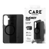 Kaitsev telefoniümbris PanzerGlass CARE™ Smokey Case koos Must Qi-ga Samsung Galaxy S26-le
