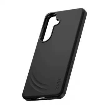 PanzerGlass CARE™ by ® Flow ümbris must Qi-ga Samsung Galaxy S26+