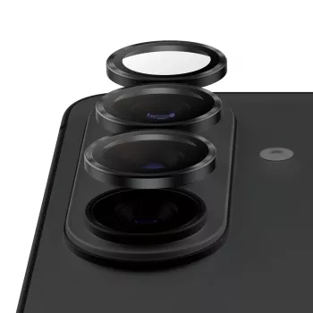 Kaameraobjektiivi kaitsja PanzerGlass Hoops Ceramic II Samsung Galaxy S26 / S26+ jaoks, karastatud klaas, silikoon, läbipaistev