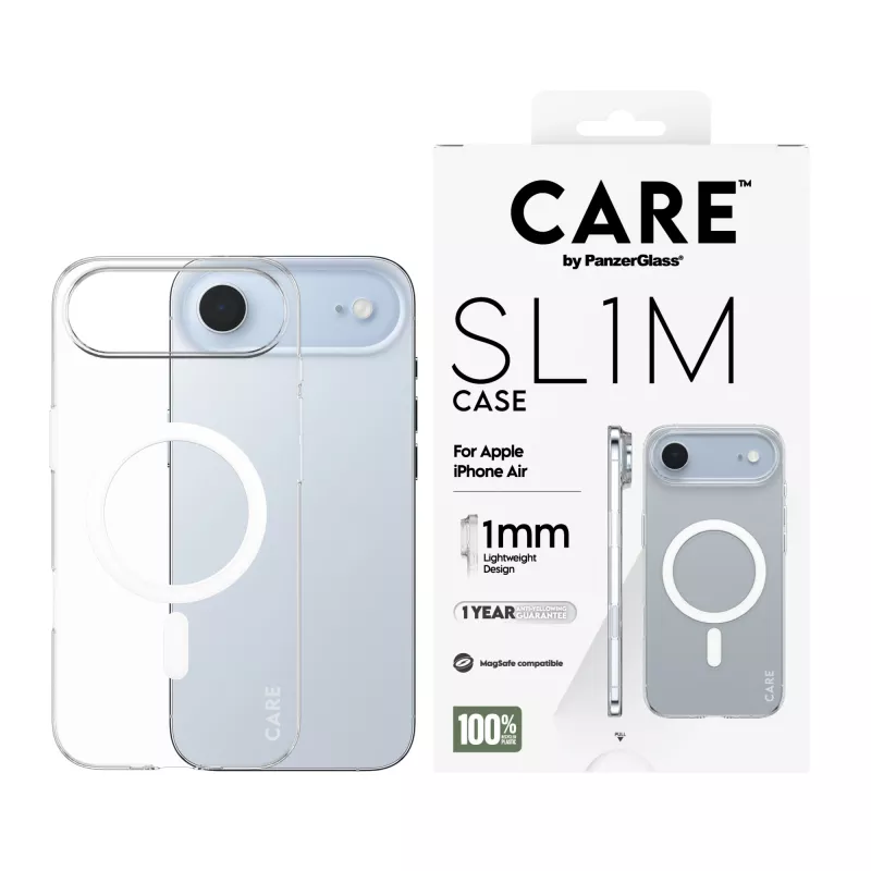 PanzerGlass CARE SL1M ümbris läbipaistev MagSafe'iga Apple iPhone Airile